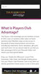 Mobile Screenshot of playersclubmember.com